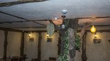 Центр зала в кафе Хоббит