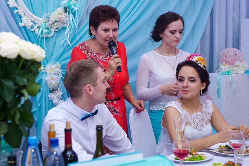 Инесса Жильцова ведет свадьбу