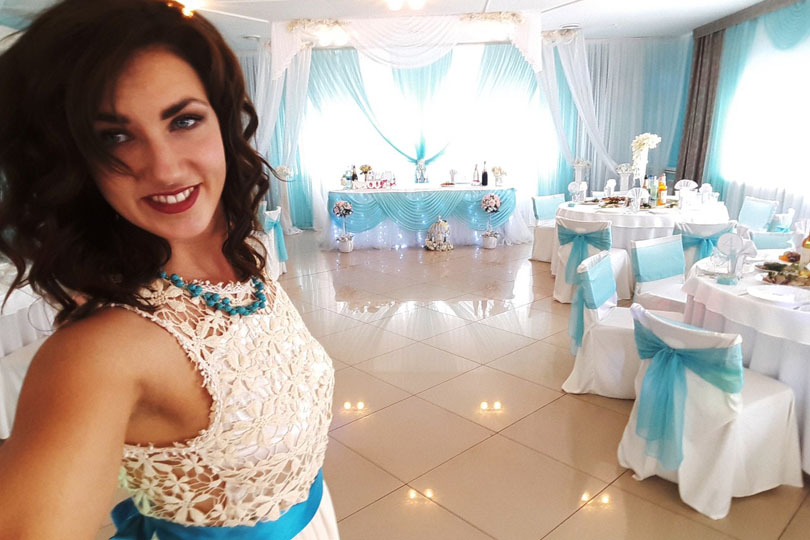 Варя Нестеренко ведущая торжественных мероприятий пред свадьбой