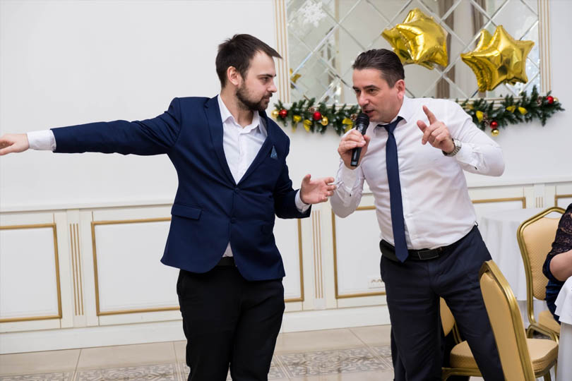 Веселый конкурс на корпоративе