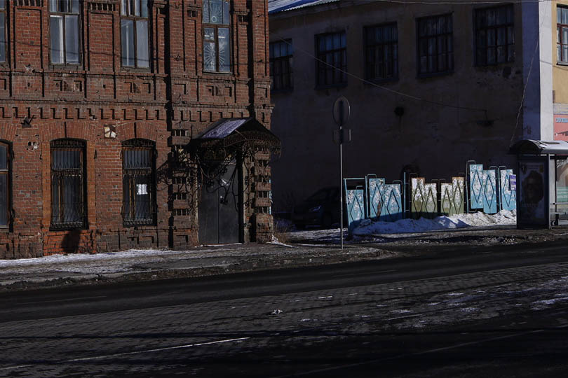 Зимний вход в ресторан Плов. Фото 3