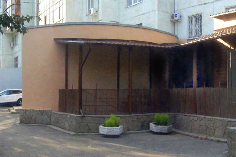 Веранда кафе с пекарней Элико  