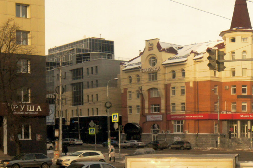 Вход в столовую Груша