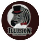Логотип бара Illusion