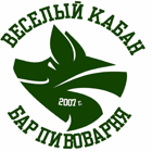 логотип бара Веселый кабан