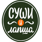 логотип кафе Лапша и Суши