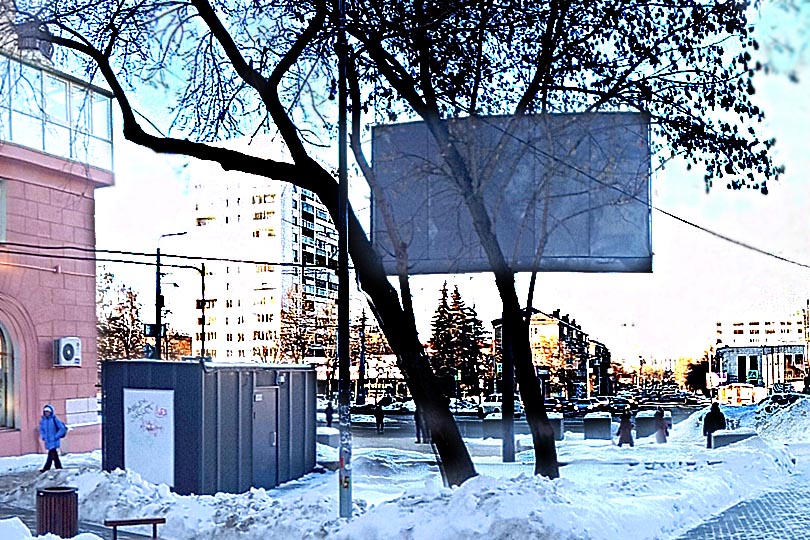 Плед на Ленина